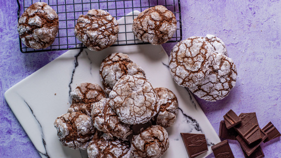 Gluten-Free Chocolate Snowball Cookies